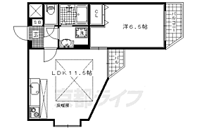 マリベール北山 101 ｜ 京都府京都市北区上賀茂豊田町（賃貸マンション1LDK・1階・40.06㎡） その2