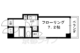 京都府京都市中京区天守町（賃貸マンション1K・5階・22.71㎡） その2