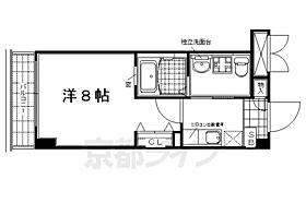 ヴィヴィプリメラ 305 ｜ 京都府京都市右京区山ノ内苗町（賃貸マンション1K・3階・28.35㎡） その2