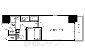 京都府京都市中京区龍池町（賃貸マンション1K・5階・18.94㎡） その2