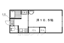 グリーンハイツ紫野 2階/西8
