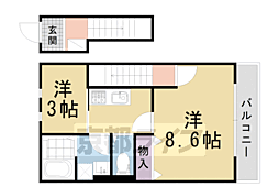 すみれマンション 2階/203