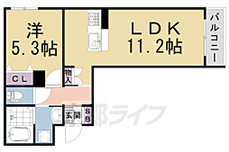 クレール京都太秦II 3階