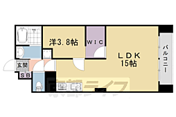 嵯峨天龍寺ハイツ 4階/-
