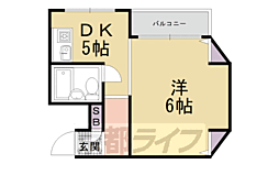 間取図画像 1DK