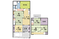 紫野上築山町貸家