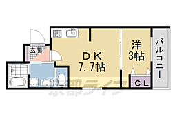 間取図画像 1DK