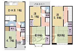 嵯峨甲塚町貸家