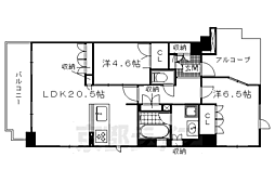 ブランシエラ二条城 7階/704