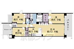 ジオ京都二条 4階/405