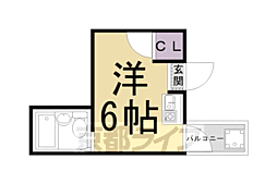 フラッツ太秦 3階/-