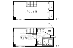 ヴァインオーククリサンセマム 2Kの間取図画像