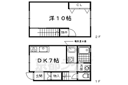 メゾネット嵯峨嵐山 1階/-
