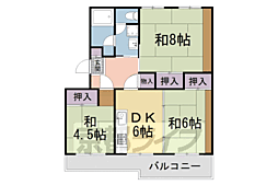 東大路高野第1住宅1棟 7階/-