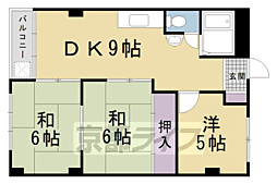 京都一乗寺コーポラス 4階