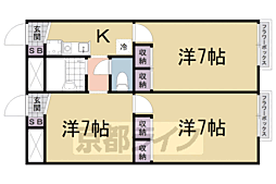 モンテローザ 3Kの間取図画像