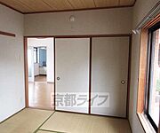 6帖の和室。
