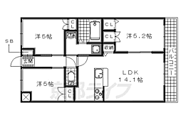 モン・ブラン 2階/-