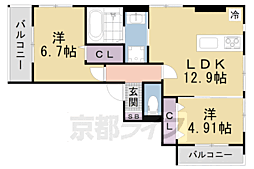 アイメゾン誓願寺 3階/-