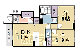 グランデＨ＆Ｍ木村　II 1階/-
