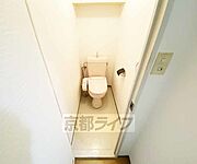 シンプルなトイレです。