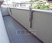 北のバルコニも視界が開けていますね。