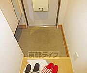 スッキリとした玄関です
