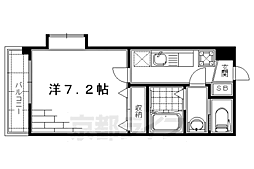 MaisonNicely 1Kの間取図画像