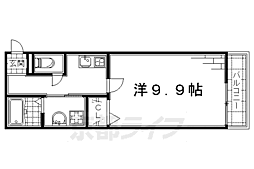 ブランドールO&T 1Kの間取図画像