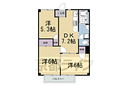 カーム西村 2階/-