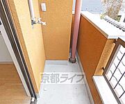 洗濯機置き場です。