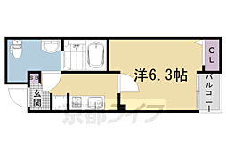 グランデコート西院三蔵 1階/-