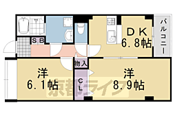 サンフィオーレ 1SDKの間取図画像