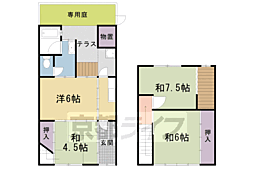 西京極堤外町貸家