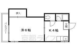 宝ハイツ 2階/-
