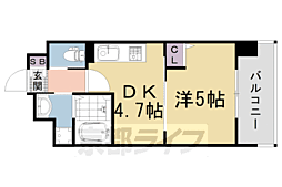 アクアプレイス京都西院 6階/-