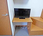 備え付のテレビです。