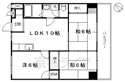 東和ハイツ（本館） 3階/-