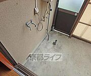 洗濯機置き場です。