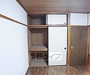 お部屋の収納です。