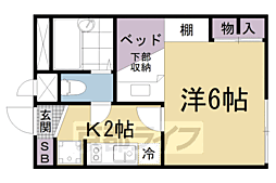 レオパレスシャトー大津 2階