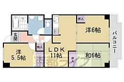 ユニ宇治マンション1号館 2階