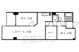 イヌイ星の子ハイツ 3LDKの間取図画像
