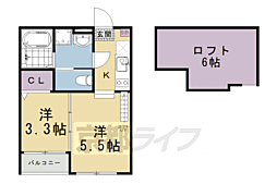 ハーモニーテラス深草大亀谷万帖敷町 2階/-