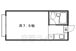 佐々木マンション 1Kの間取図画像