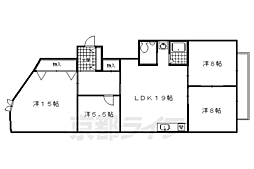 ラビリンス 4LDKの間取図画像