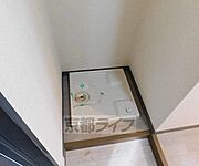 室内洗濯機置き場です