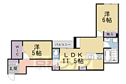 (仮称)ベルリードMillesime 寺町 2階/202