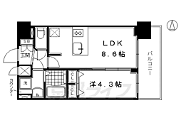 プレサンス THE KYOTO 彩美 6階/-