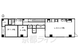 DODOハウス 2LDKの間取図画像